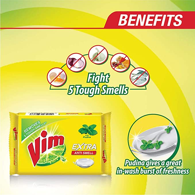 Vim Extra Anti Smell With Pudina