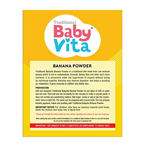 Baby Vita Banana Powder
