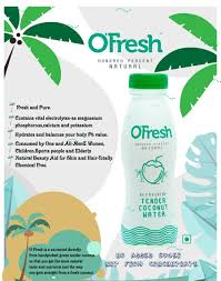 O' Fresh100%(Natural)Tender Coconut Water
