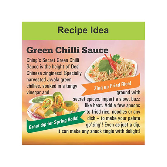 Chings Sauce Green Chilli