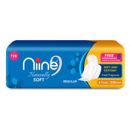 Niine Sanitary Napkin 230mm Fluff Naturally Soft