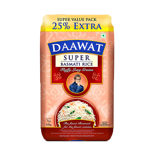 Daawat Basmati Rice Super