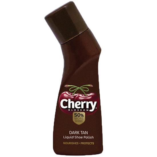 Cherry Dark Tan Liquid Shoe Polish