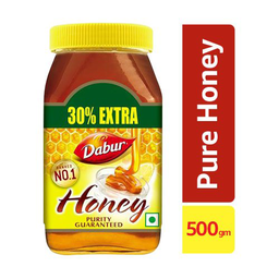 Dabur Honey 500Gm (Free India gate Rice Worth Rs.50/-)