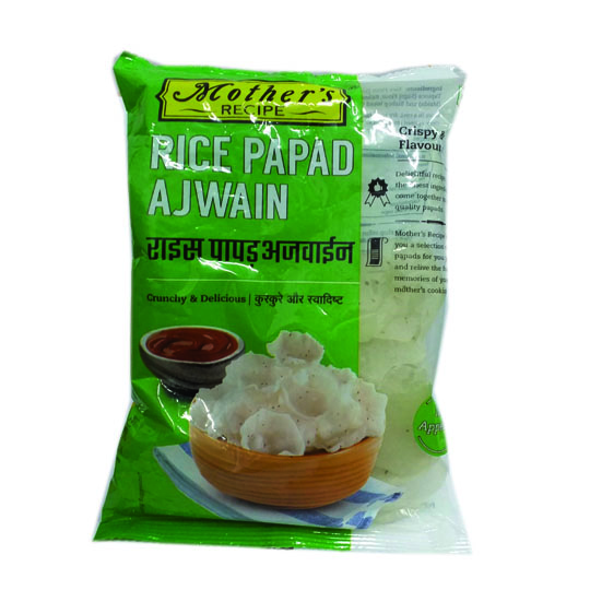 Mother's Rice Papad Ajwain