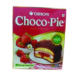 Orion Choco Pie Real Strawberry