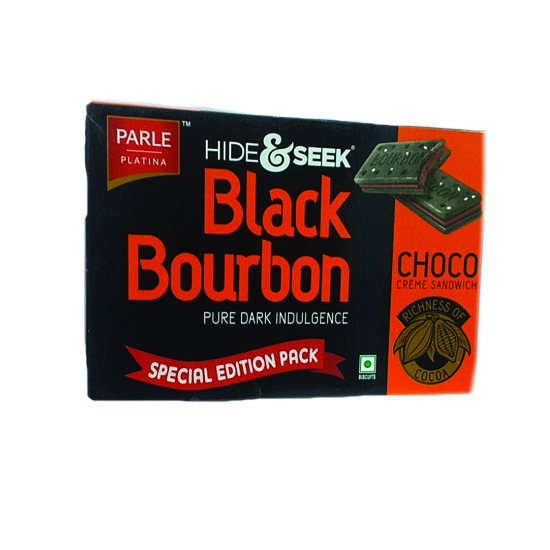 Parle Hide &amp; Seek Black Bourbon